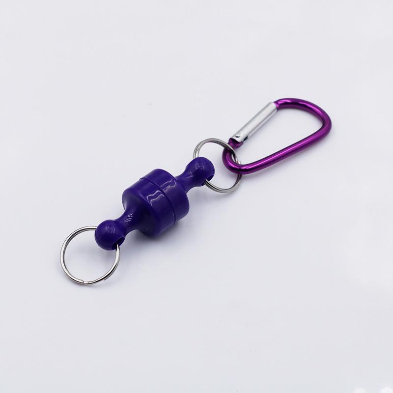 Magnetic Carabiner & Lanyard for Outdoor Fishing and Tent Hanging