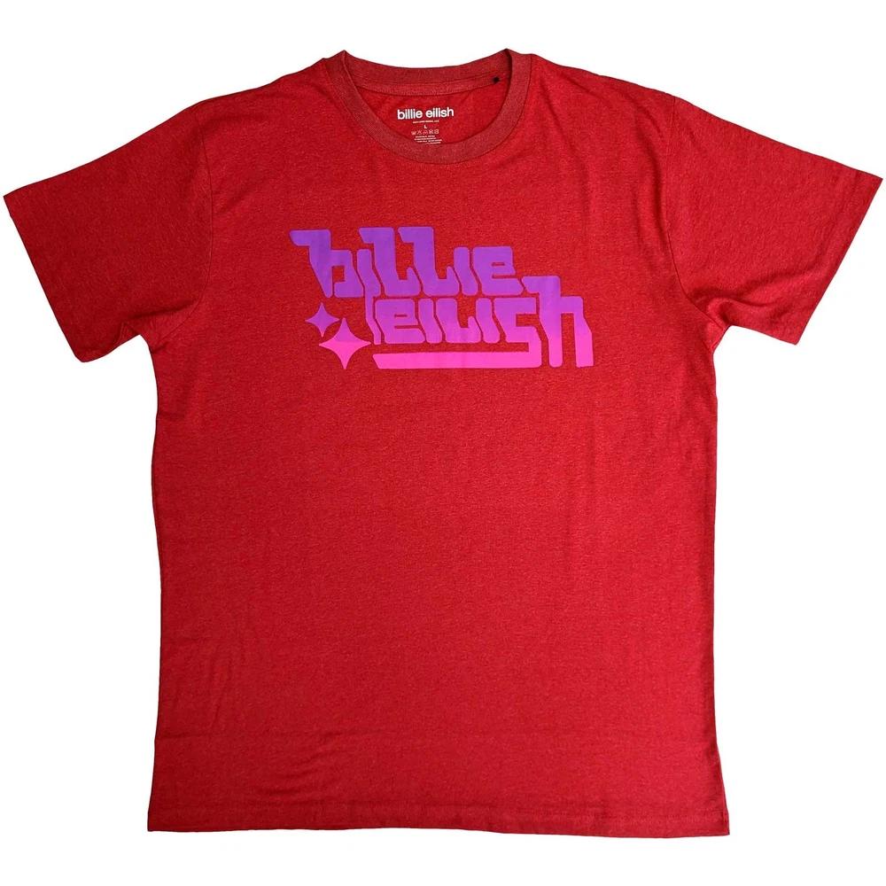 Billie Eilish Purple Logo Licensed Tshirt Unisexs L