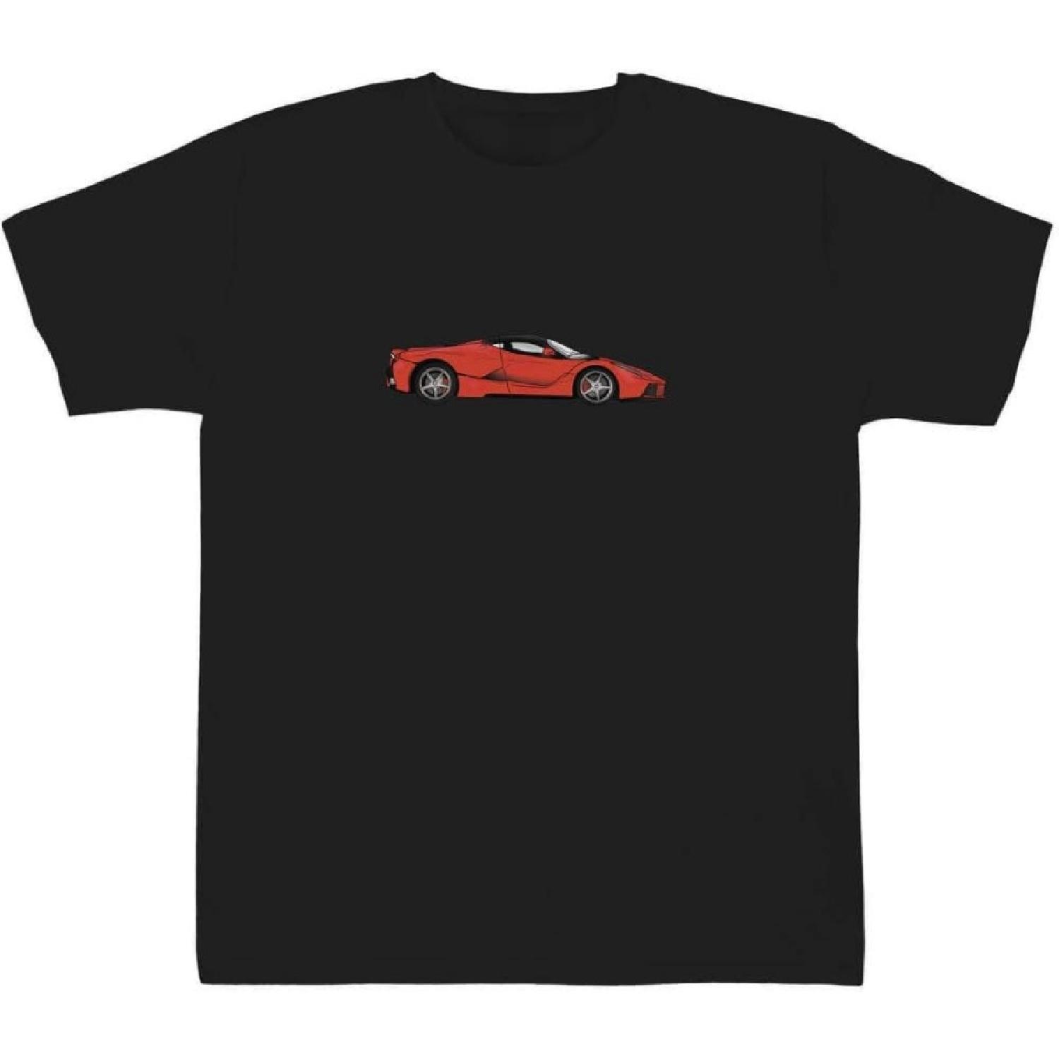 Azeeda 12-13 Years  Fancy Sports Car  Children s_Kid s T-Shirt (Black) (TS00335432) S