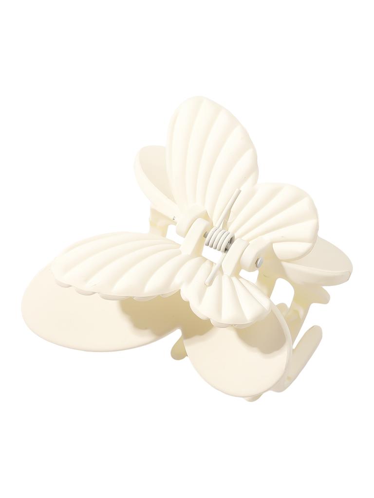 Matte Double 7cm Butterfly Hairpin Grip Clip Temperament Shark Hair Hairpin Hairpin Headgear