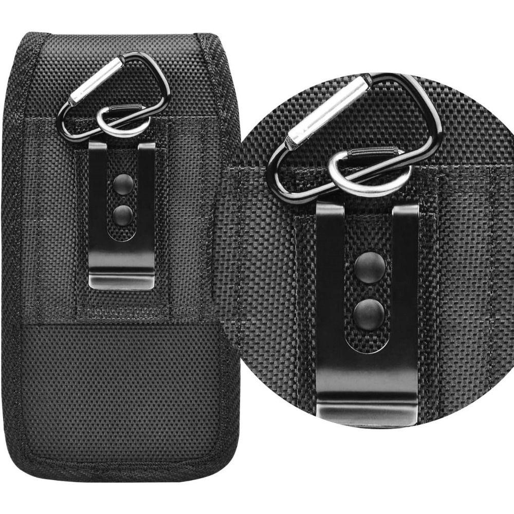 Wear-resisting Nylon Cell Phone Belt Clip With Belt Loop Mobile Phone Waist Bag  Outdoor
