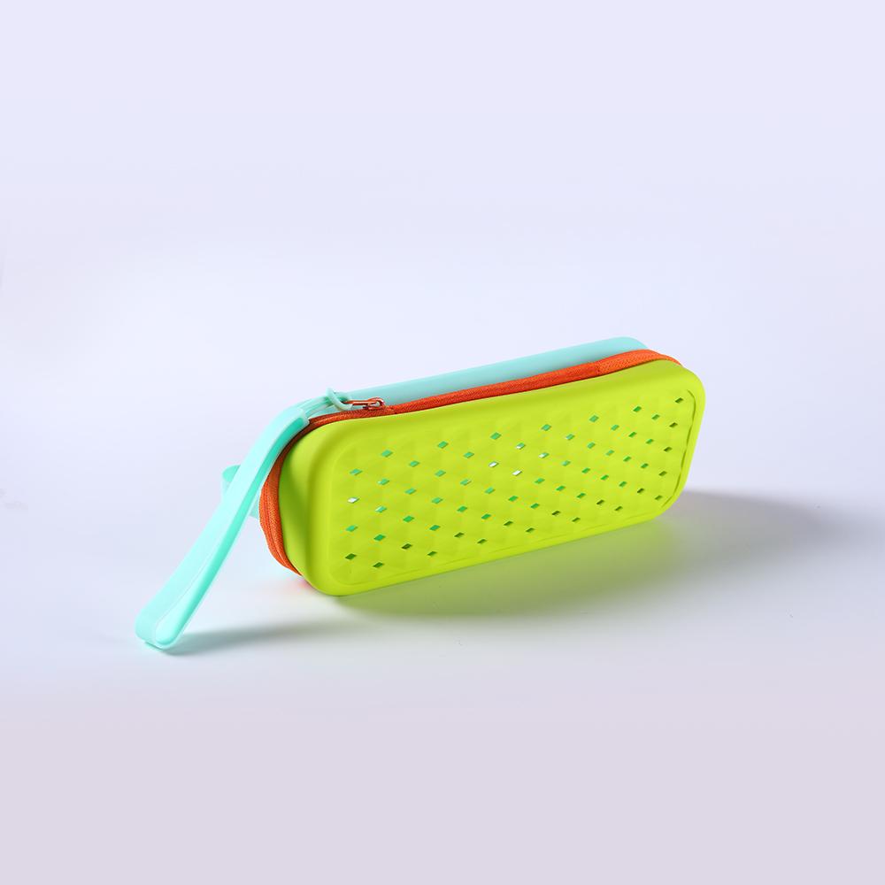 

Waterproof Silicone Glasses Case for Swimming, Soft & Breathable Eyeglasses Protector Bag, Swim Gear Accessories Storage Pouch морська хвиля