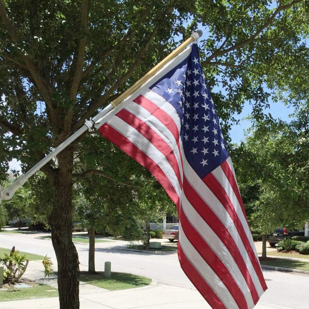 No Rust Flagpole Rotating Ring With Grommets Flag Pole Mounting Rings Flag Pole Ring  Lawn