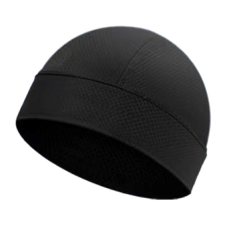 

Cooling Skull Caps Helmets Liner Sweat Wicking Cycling Helmets Hat Cycling Skull Hat Cooling Summer Under Helmets Hat 1 чорний