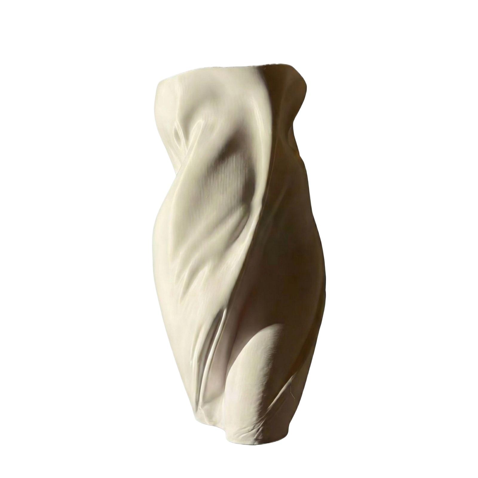 

3D Printed Art Vases Are A Great Choice For Gifts And Flower Arrangements One Size білий