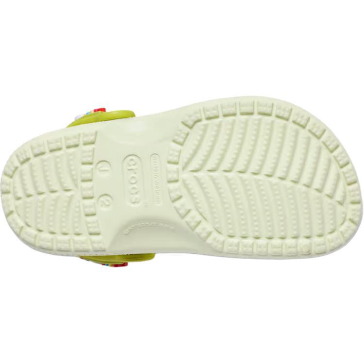 Crocs Classic Friendship Bracelet Clog Fashion Sports Simple Versatile Non-Slip Durable Low-Top Kids Sandals Kids Clogs Green 211306-3ZL