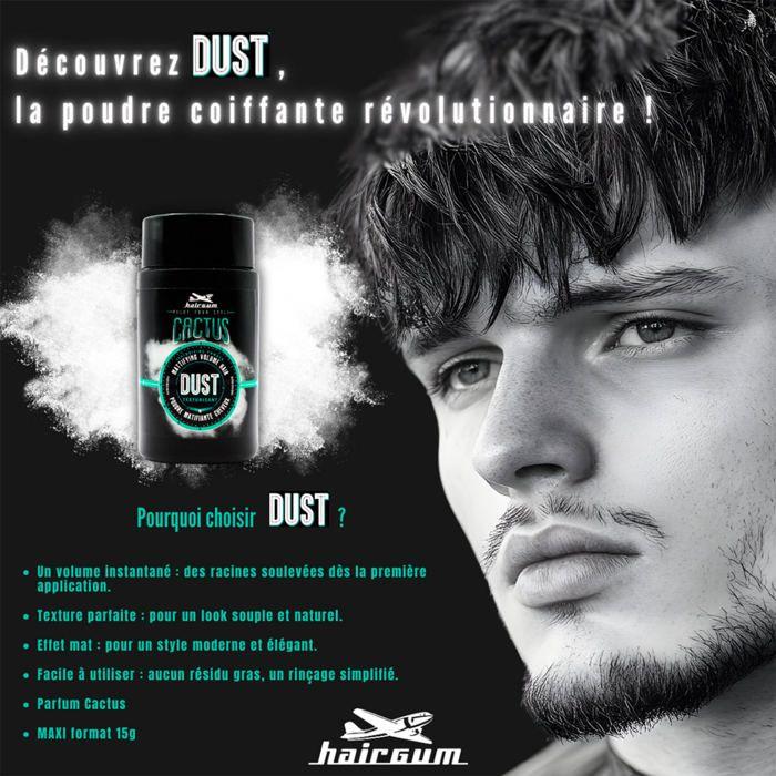 Poudre coiffante - DUST Cactus - Matifiante - Volumatrice - Format 15 g