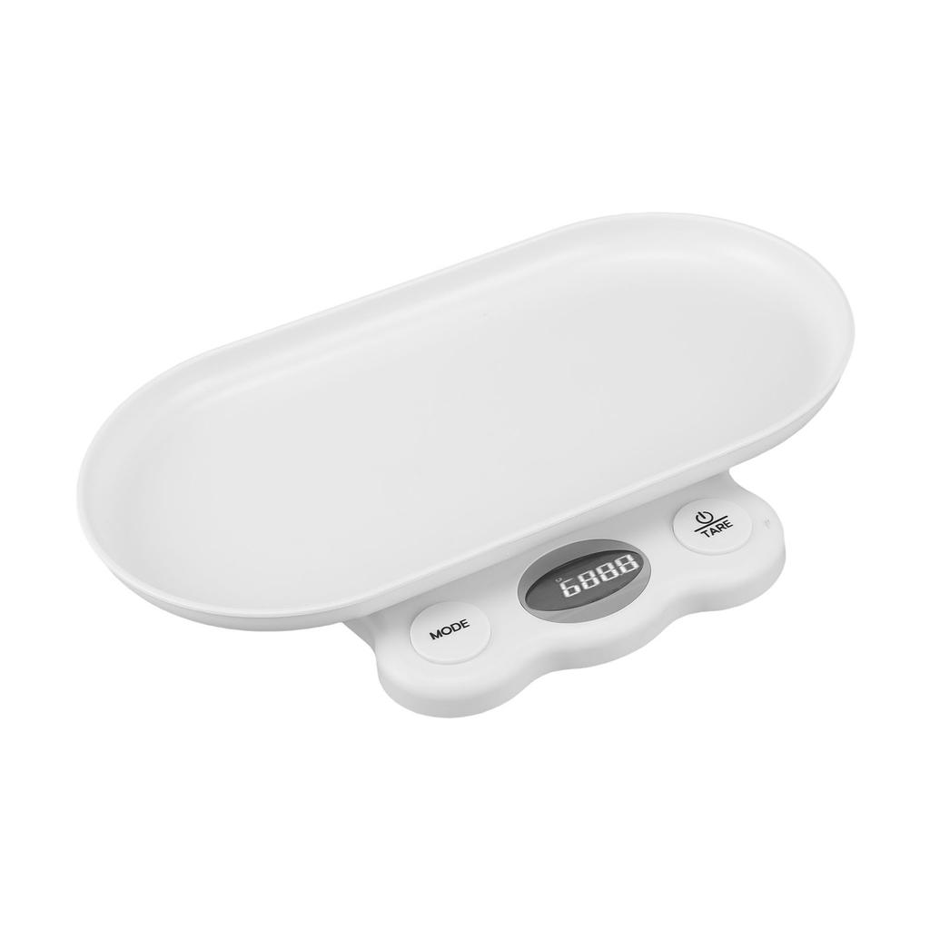 Kitchen Food Scale with Removable Tray Small Electronic Weighing Scale for Fruits Newborn Pet