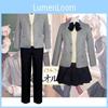 Final Fantasy 14 Manga Private Aeozaya Academy Arise Male School Uniform Alphinaud Cosplay Costume High-quality Fabric