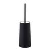 Splash Protection Toilet Bowl Brush and Holder Stainless Steel Toilet Cleaning Brush  Restroom