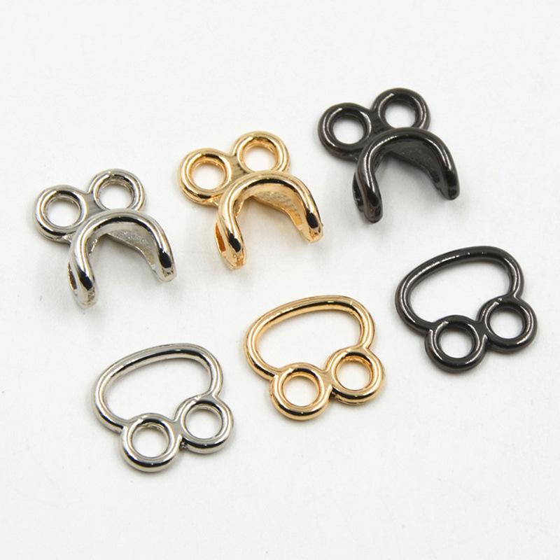 10 Stück High-End Metall Nerz Trenchcoat Unsichtbarer Haken Kragenhaken Knopf Mantel Schnalle Pelz Versteckte Schnalle Hängende Schnalle
