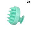 Shampoo Brush Empty Hair Shampoo Bottle With Comb Teeth Salon Treatment Oil Perm Dye Bottle Color Plastic Dry Cleaning Bottle