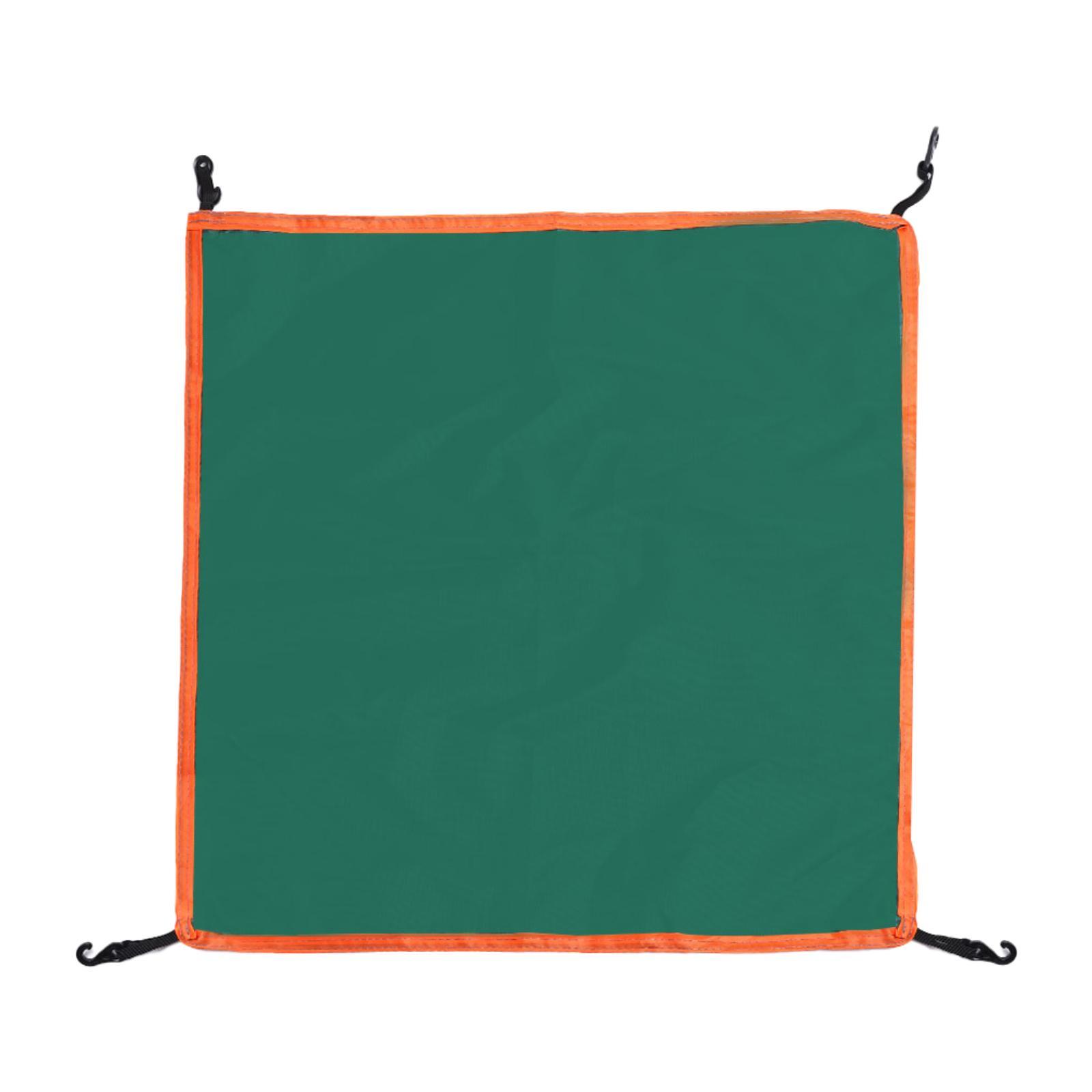 

Camping Tent Top Cover Sun Protection Beach Tent Top Cover Rain Fly for Holiday зелёный