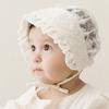 Cute Baby Girl Infant Soft Bonnet Cap Summer Lace Flower Newborn Baby Hat Princess Toddler Sun Hats Newborn Photography Props