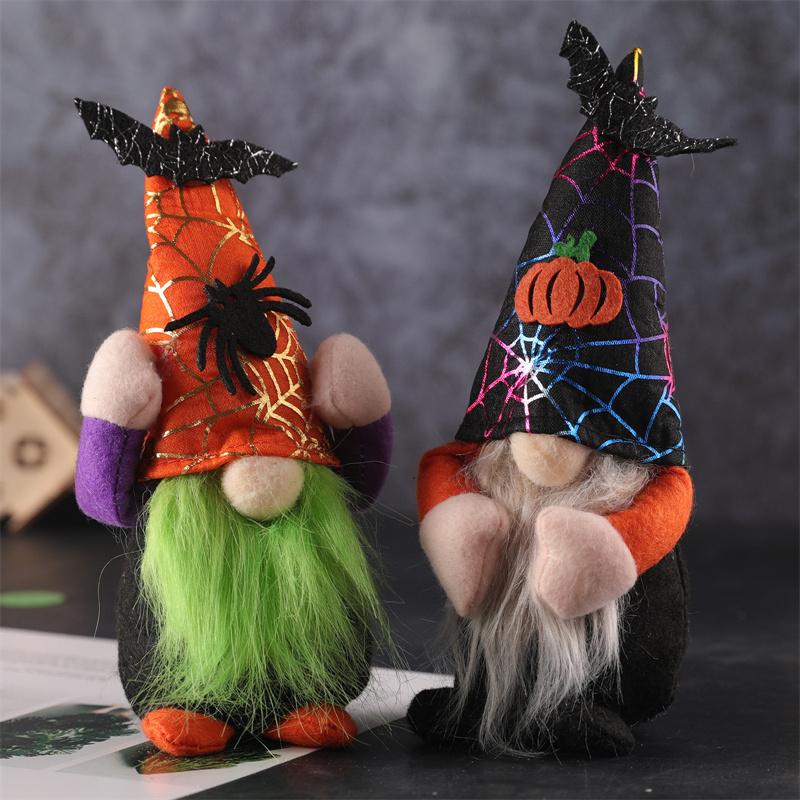 Halloween Spider Pumpkin Rudolf Doll Faceless Children's Decorative Prop Scene Layout