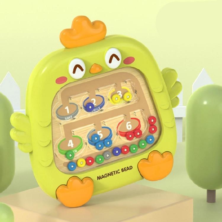 Childrens Magnetic Sketch Pad With Chicken Design Educational Toy Stimulates Imagination Safe Durable Plastic
