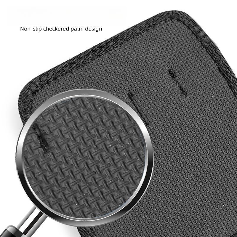 Square Four-finger Gloves Weightlifting Fitness Pull-up Anti-skid Anti-cocoon Horizontal Bar Palm Guard Auxiliary Gloves