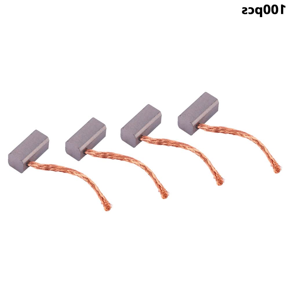 100pcs Car Electronic Fan Motor for /24V J435A Carbon Brush Replacement Parts Low Noise