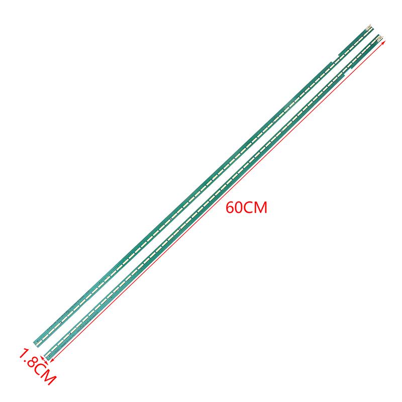 2 Stück 60 LEDs LED-Streifen Hintergrundbeleuchtung für TV 55Uh6150 55Uh6450 55 V15.5 Art3 Ud L/R 6916L2319A LED-Hintergrundbeleuchtung Lichtstreifen