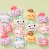 24/120PCS Cute Mini Cartoon Wings Star DIY Cream Glue Handmade Hair Clip Nail Art Wearing Resin Accessories
