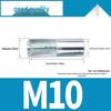 304 Stainless Steel Internal Expansion Screw and Wall Plug, Flat Expansion, M6/M8/M10/M12