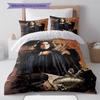 Severus Snape Pattern Bedding Quilt Set Quilt Cover Pillowcase Home Decoration Gift (1 * duvet cover + 2 * pillowcase, without core)