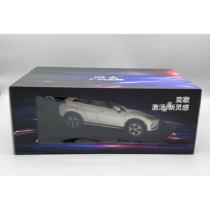 Diecast 1/18 Gac Mitsubishi Alloy Model Car Mitsubishi ECLIPSE CROSS Play Vehicles Collectible Original Box Toys for Boys