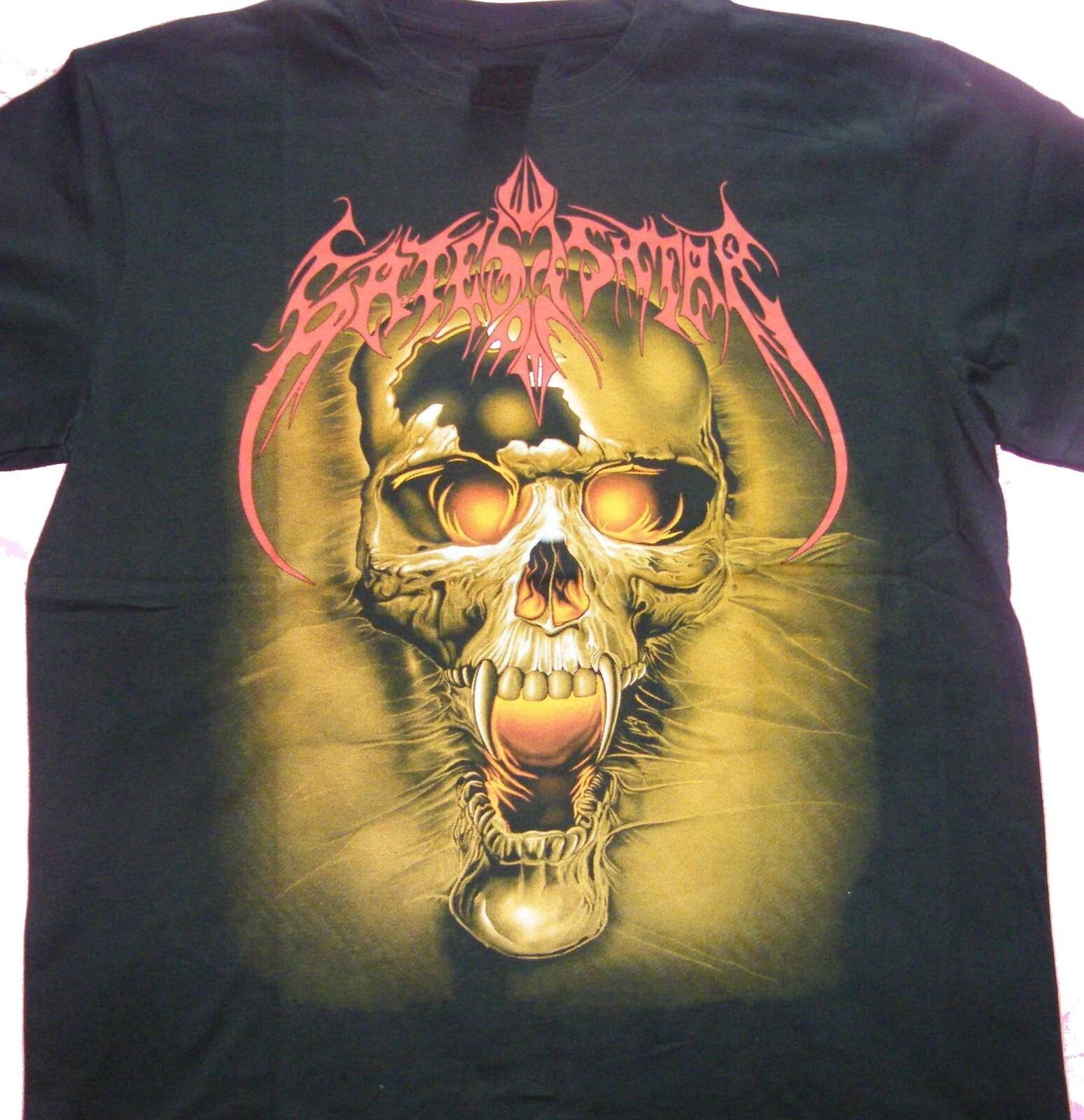 Vtg Gates Of Ishtar Band Music Lover Cotton S-5XL Black Unisex Shirt XXXXL
