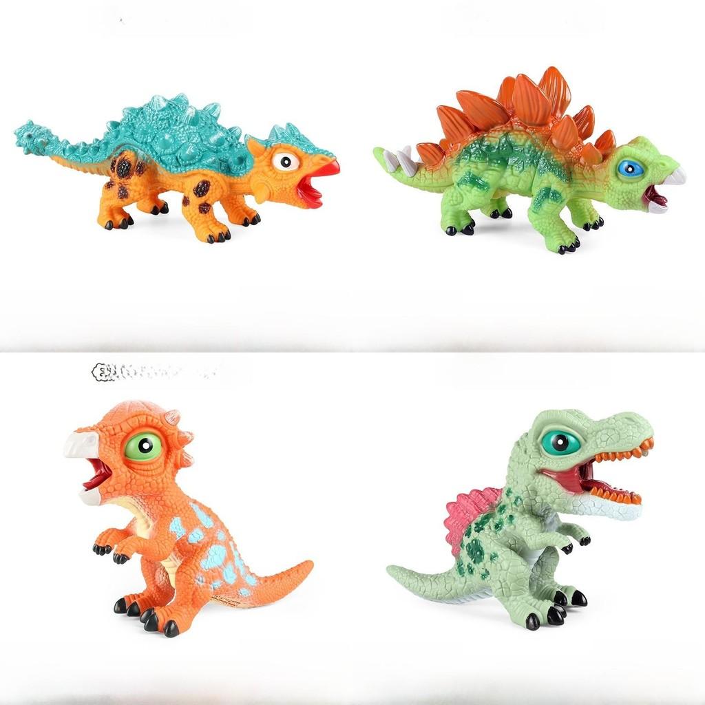 Dinosaur Plush Toy With Sound Soft Silicone For Kids And Collectors