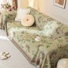 French Printed Sofa Towel Chenille Non-Slip Backrest Cover Universal Four Seasons Living Room Home Decoration