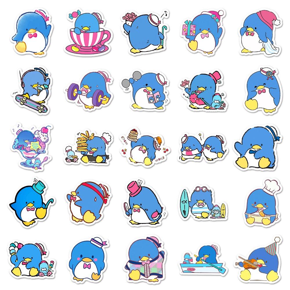 50Pcs Tuxedosam Graffiti Stickers Suitcase Water Cup Stationery Mobile Phone Car Laptop Refrigerator Decoration Diy Decals
