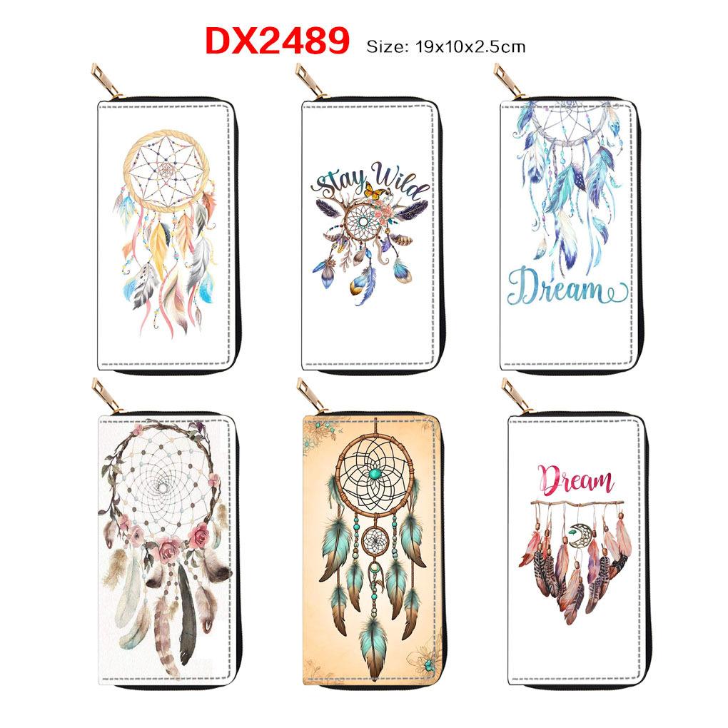 Feder Windspiel Geldbörse Lange Geldbörse Geldbörse Geldbörse Geldbörse