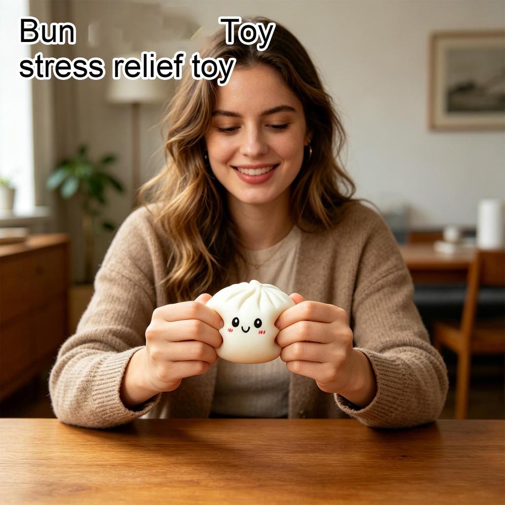 Bun Toy Slow Rising Stress Toy Random Color