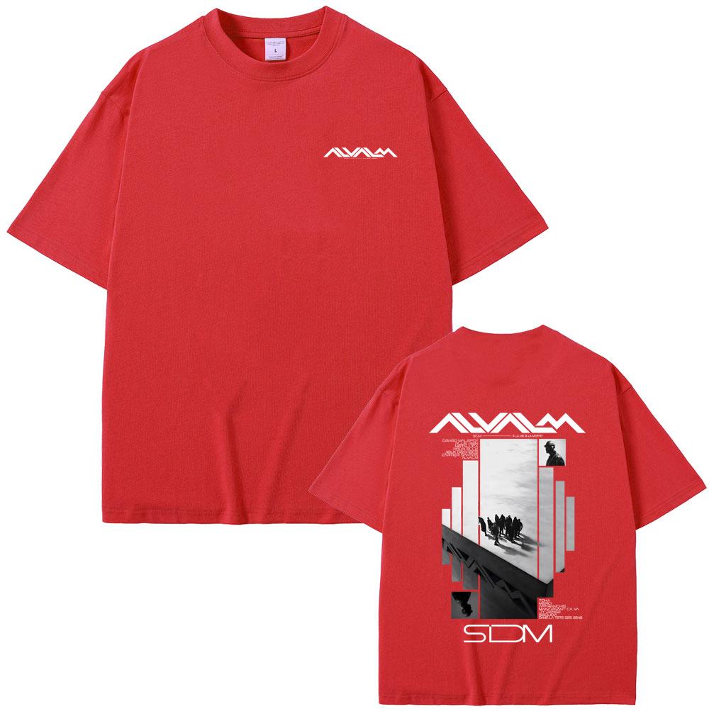 Rapper SDM A La Vie A La Mort Album Graphic Tshirt Unisex Hip Hop Fashion Pop Music Tshirts Male Casual Cotton Vintage T Shirts S