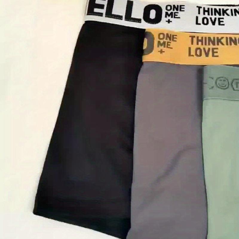 Men'S Boxer Shorts Featuring a Stylish Design, Breathable And Comfortable, Suitable for Casual Or Athletic Wear