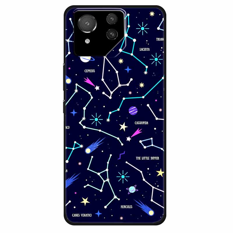 For Asus ROG Phone 8 Case Lovely Soft Silicone Lion Fundas For ASUS Rog Phone 8 Pro Cover Marble Cat Phone8 8pro Protector Bag