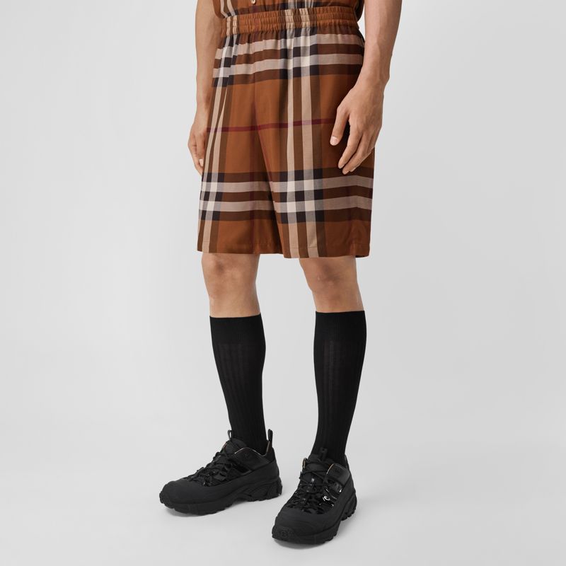 Burberry FW22 Casual Shorts Men's Brown 80522081