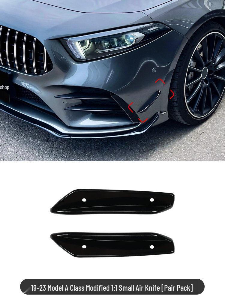 Compatible Front Lip & GT Grille for Mercedes-Benz A-Class A180L/A200L/A35AMG