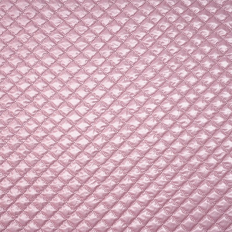 100/300/500cm Square Grid Ultrasonic Embossing Cotton Lining Fabric PU Leather Quilting Fabric for DIY Sewing Luggage Bag
