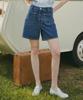 Banwonateullie P3158 Front Pocket Denim Shorts