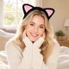 Faux Ear Headband for Women Girls Cute Cosplay Costume Accessory