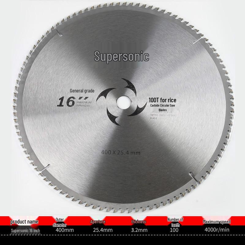 10" Woodworking Saw Blade - 255MM/300MM Cutting, 14" Steel & Alloy Wood Saw Blade