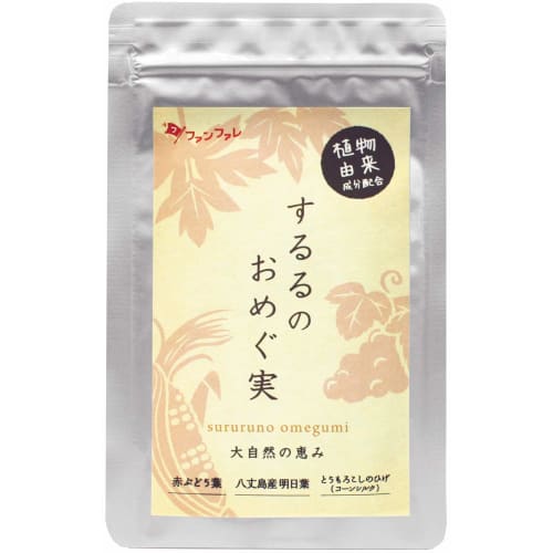 [Luxurious blend of health and beauty ingredients] Fanfare Sururu no Omegumi Potassium Mineral Supplement with Angelica keiskei (Ashitaba) Leaf, Polyp