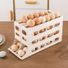 Kühlschrank Ei Lagerung Box Vier Ebenen Automatische Roll Große Kapazität Platzsparende 30 Ei