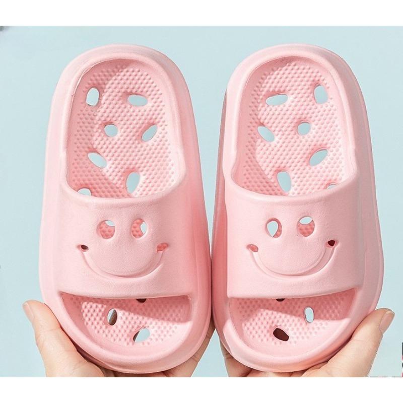 Children's Shoes - Boys' and Girls' Anti-slip Perforated Shoes with Soft Soles and Flip-flops