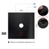Reusable 4PCS Aluminum Gas Foil Stove Burner Protector Cover Liner Clean Mat Pad