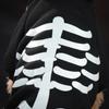 Soft Dog Halloween Clothes Luminous Halloween Pet Hoodie Pet Skeleton Costumes  Halloween