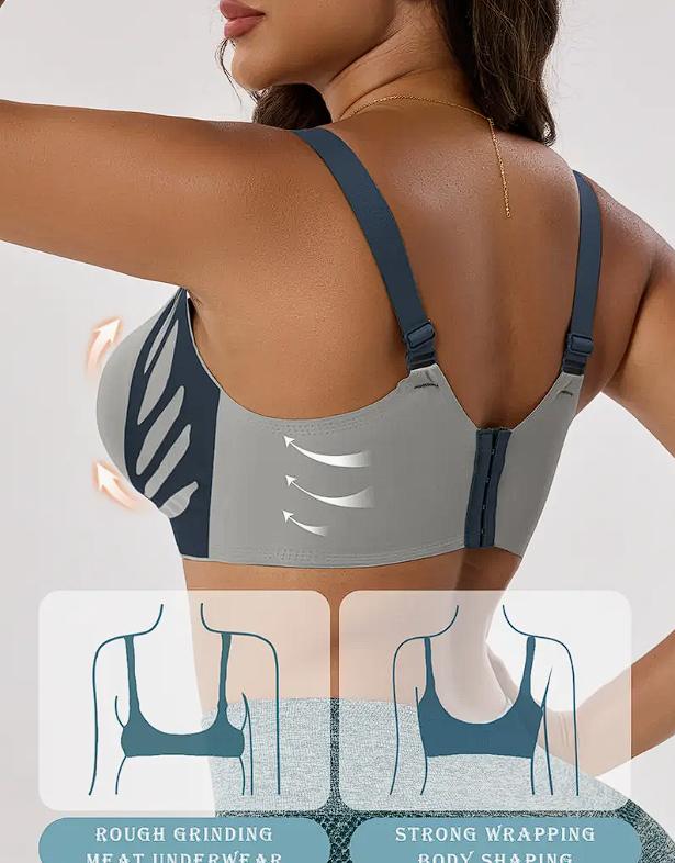 M-3XL Soft Support Small Chest Gathered Seamless Bra Women Non-wired Comfort Thin Cup Bra Lingerie