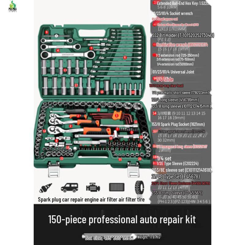 Набор торцевых ключей Jimei Auto Repair