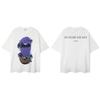 GLYDE Rundhals Herren Maske Bedrucktes Modisches Sommer Kurzarm T-Shirt Mit Persönlichkeit Und Spaß Street Trend T-Shirt